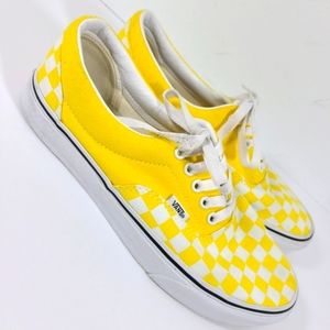 Vans Checkerboard Yellow & White